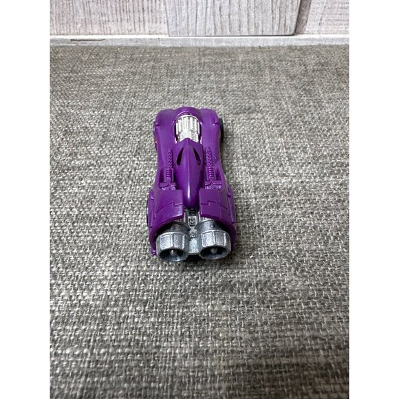 Hot Wheels Power Rocket Purple Diecast Car 2003 Silver Engine Details Metallic - Picture 4 of 6